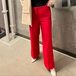 Red trousers